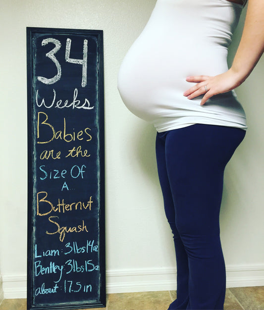 Twins | 34 Week Bumpdate