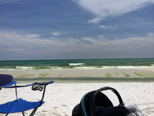 Twins 1st Beach Trip