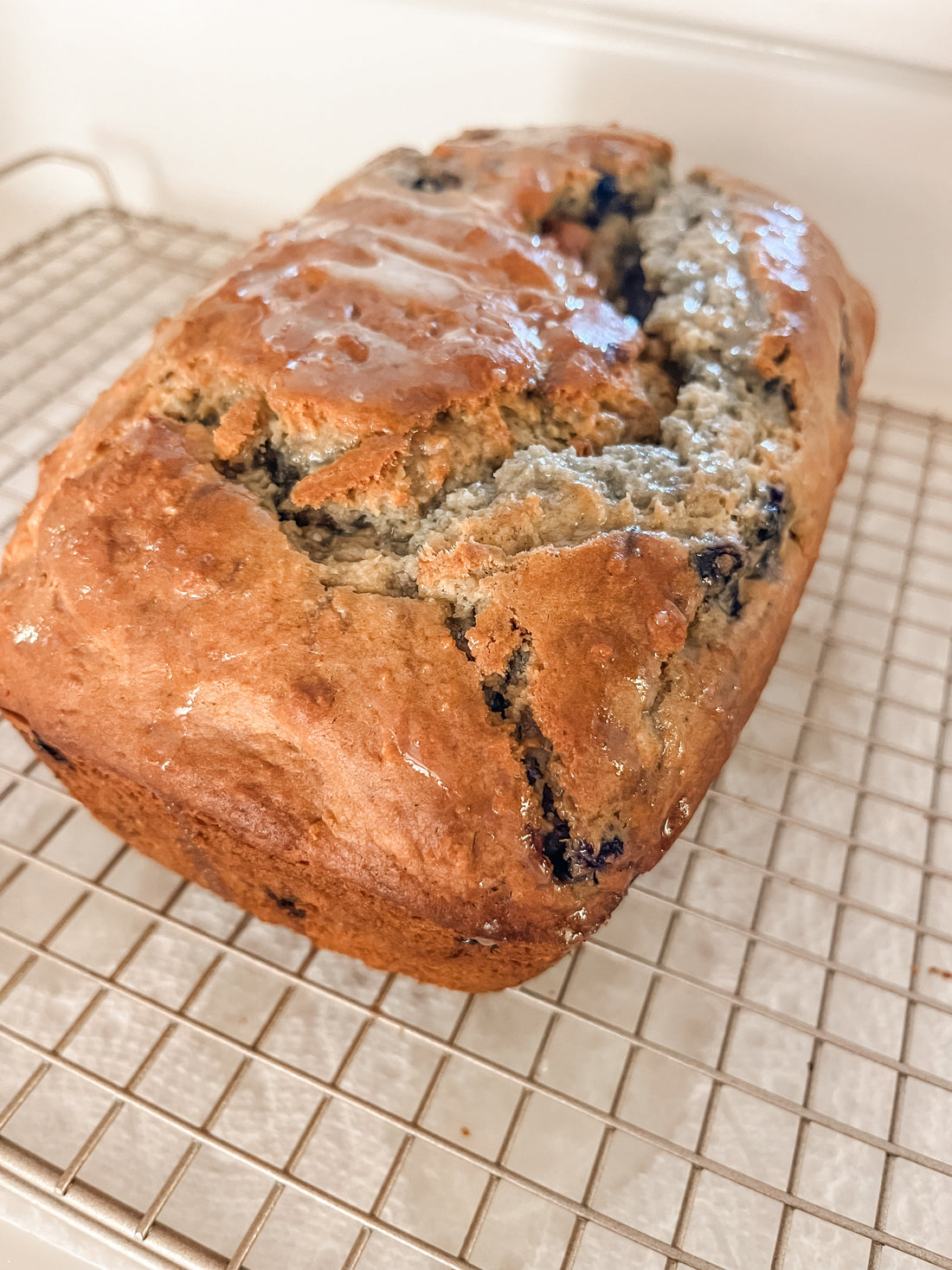 Sourdough Lemon Blueberry Bread