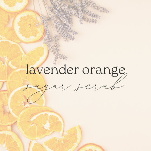 DIY: Lavender + Orange Sugar Scrub