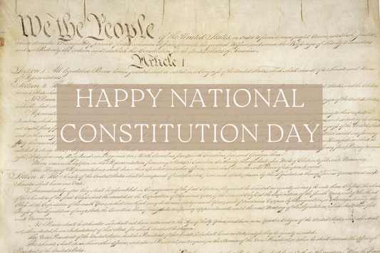 Happy National Constitution Day!