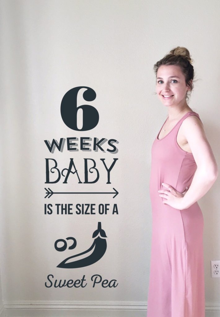 Bumpdate | 6 Weeks