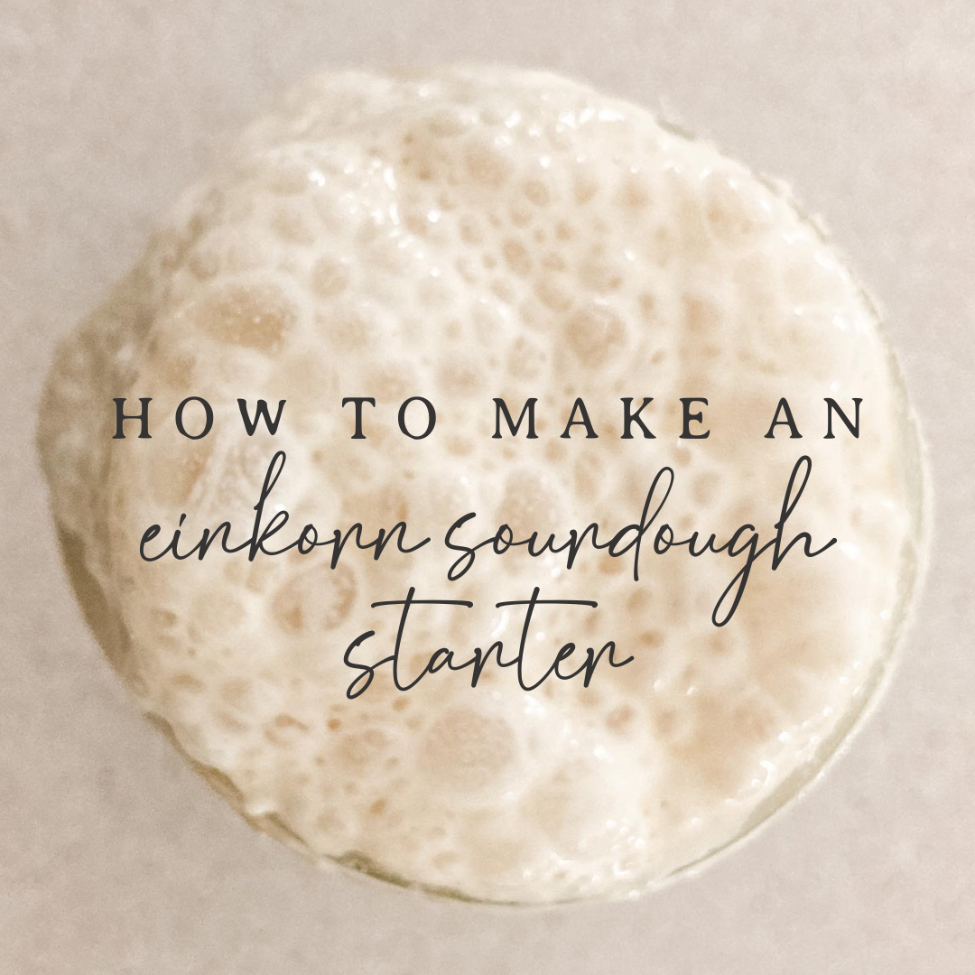 How to Make an Einkorn Sourdough Starter