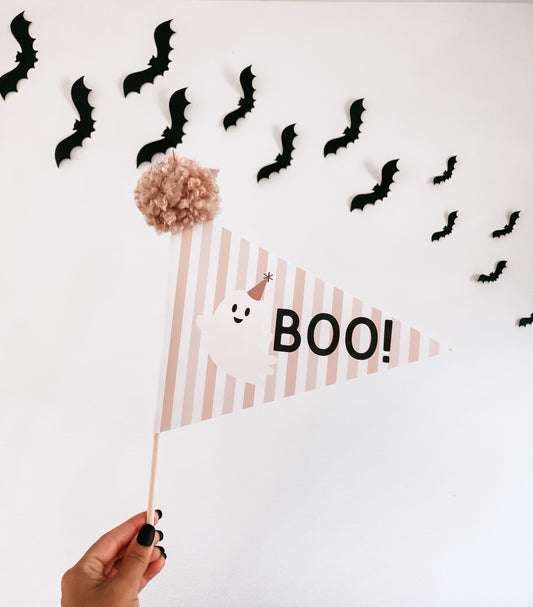 Halloween Pennant Flag Printables